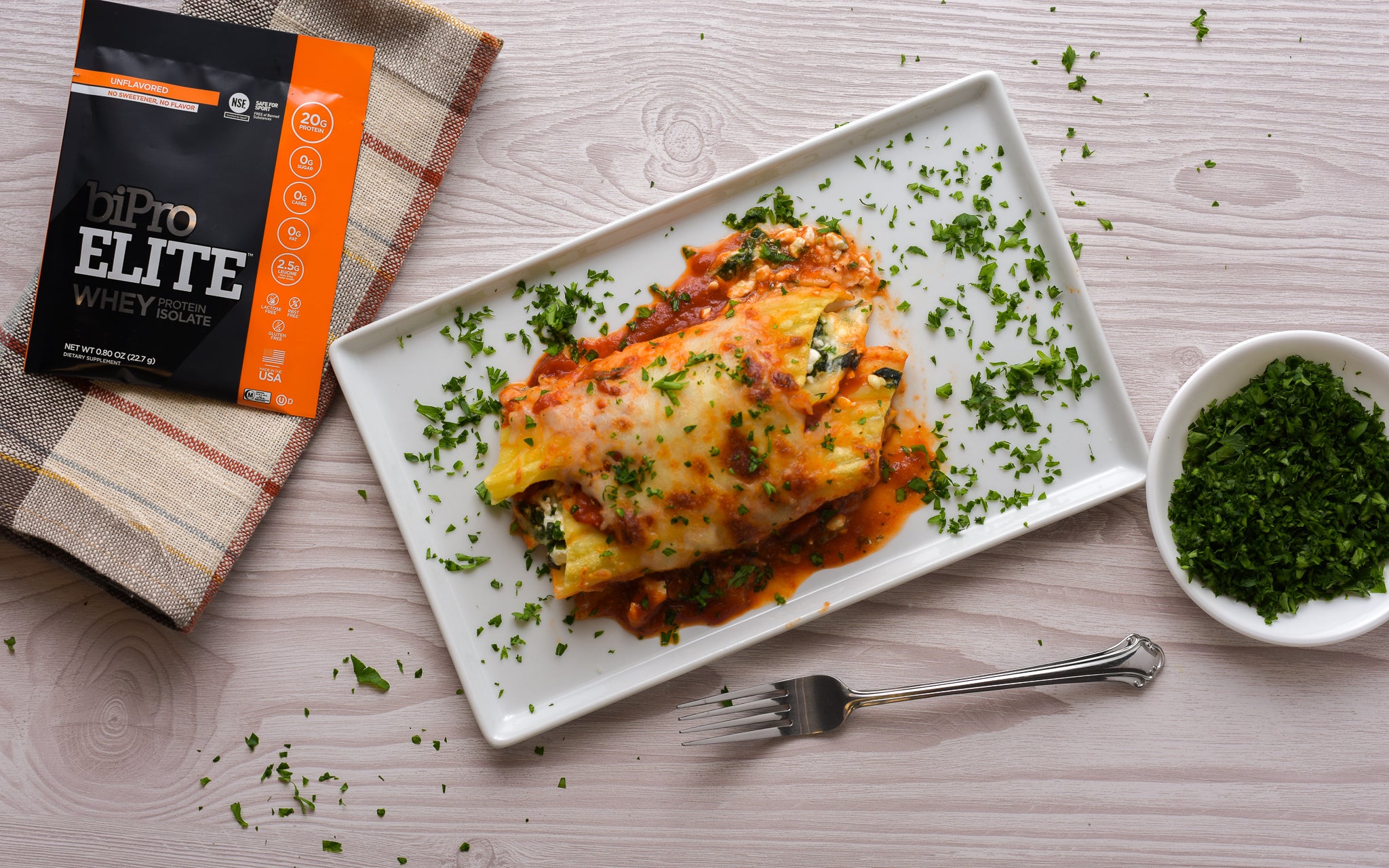 Manicotti al horno