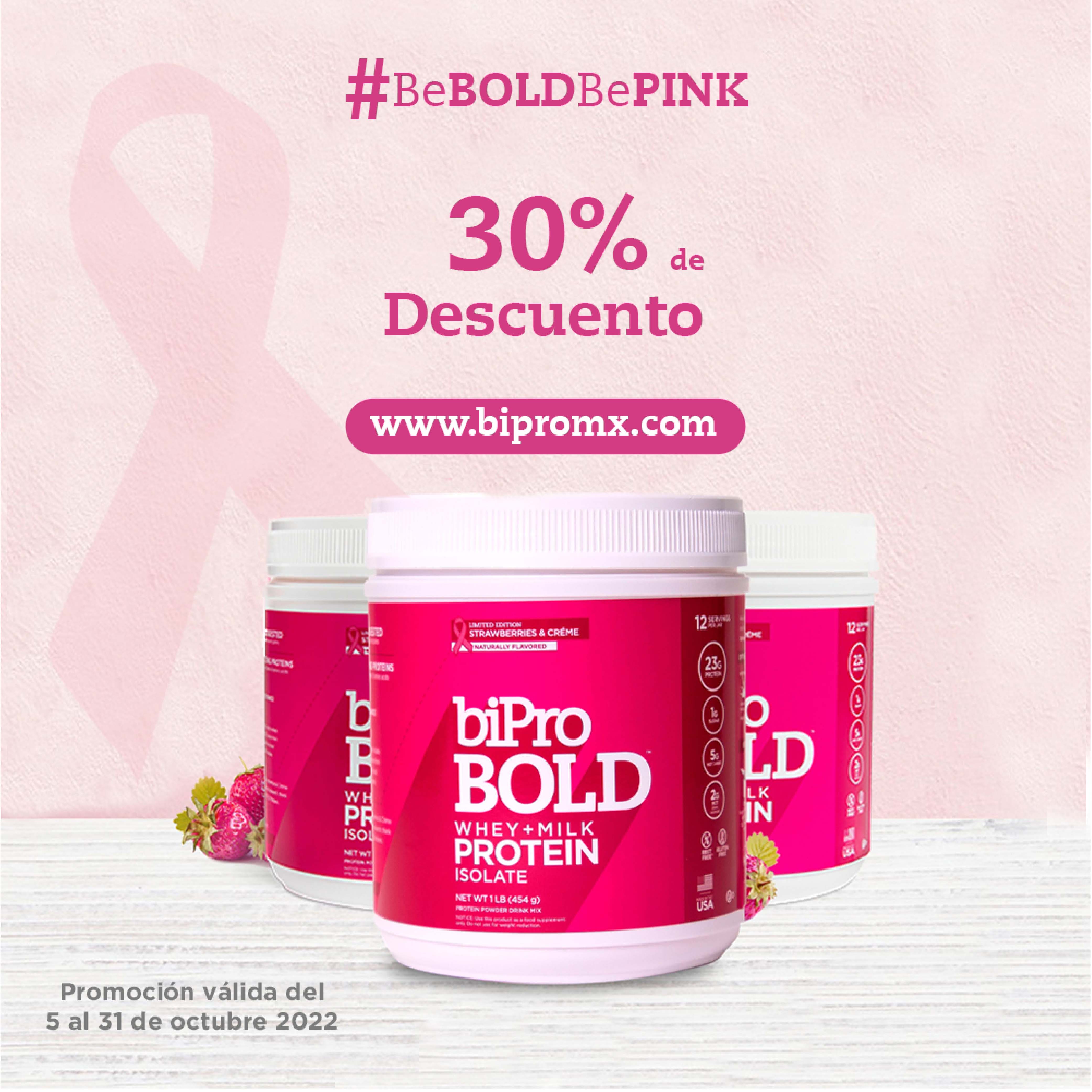 Octubre Rosa 30% de descuento BiPro BOLD™ Strawberries and Crème.