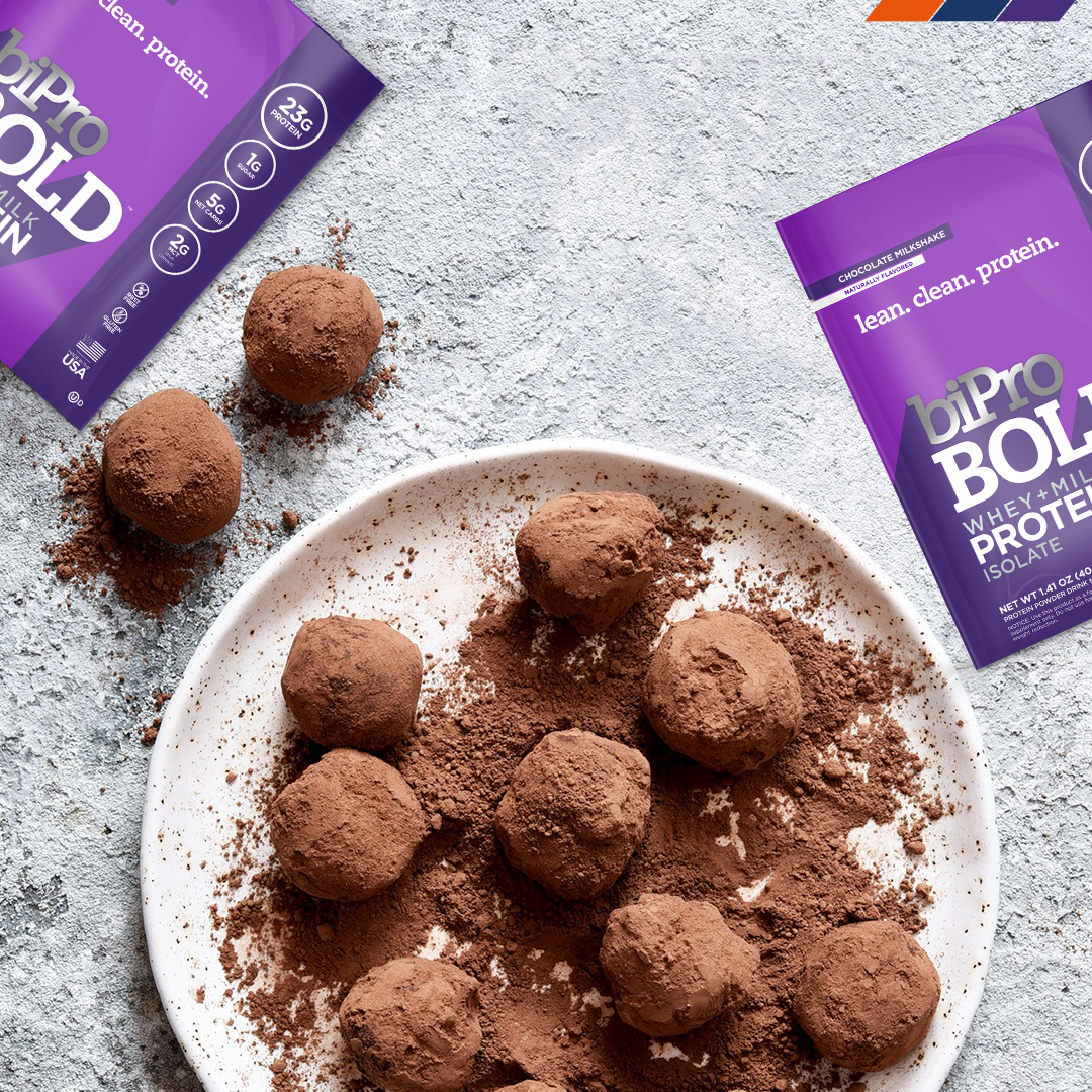 Trufas de Chocolate y Menta- biPro Bold