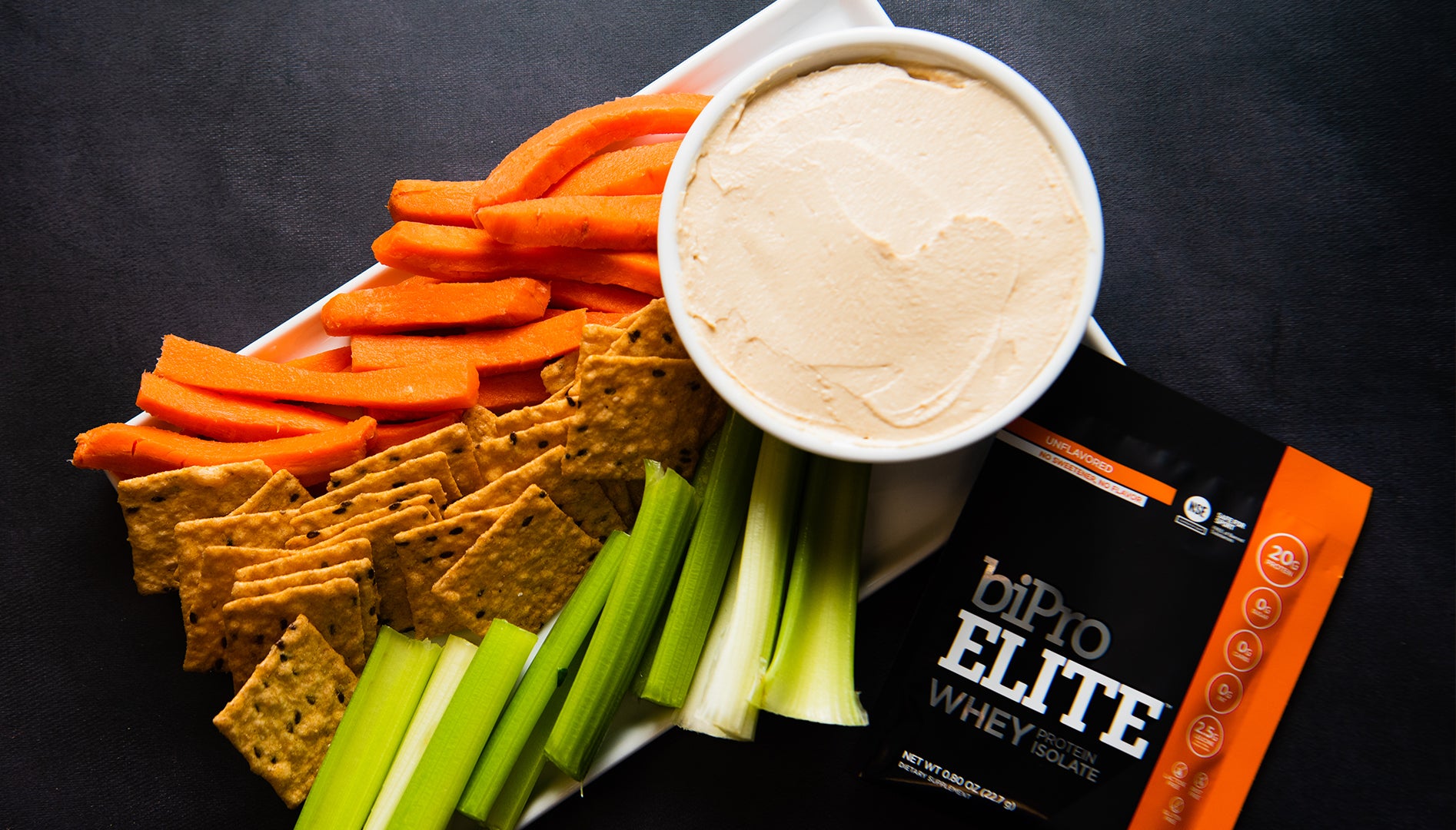 Hummus alto en proteínas- BiPro Elite