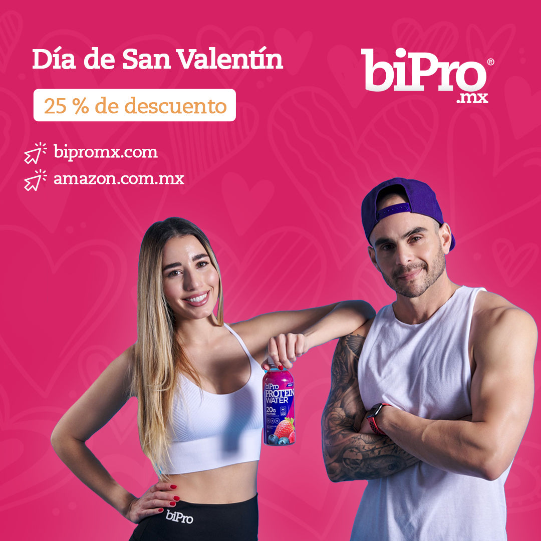 San Valentín 25% de descuento- BiPro WHEY Protein